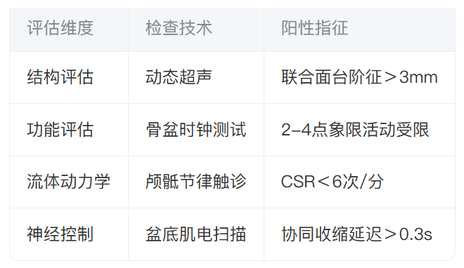 基于颅骶疗法的产后耻骨联合分离三维力学重建